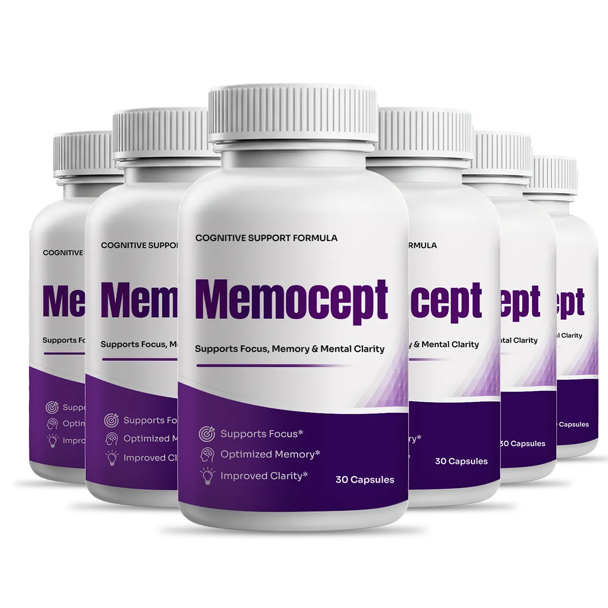 Memocept     6 Bottle Package - Best Value Supplement  Loss Formula